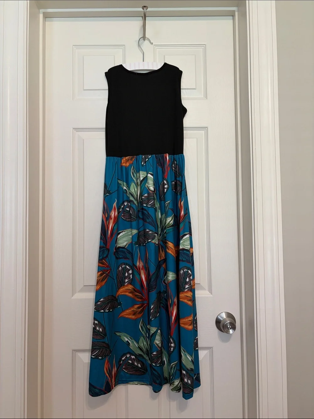 Moxie girls tropical maxi dress - Size 10/12